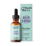 Lion’s Mane Deep Focus Drops (50ml) with Ashwagandha & Ginseng