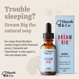 Reishi Dream Big Drops (50ml) with Chamomile & Passionflower
